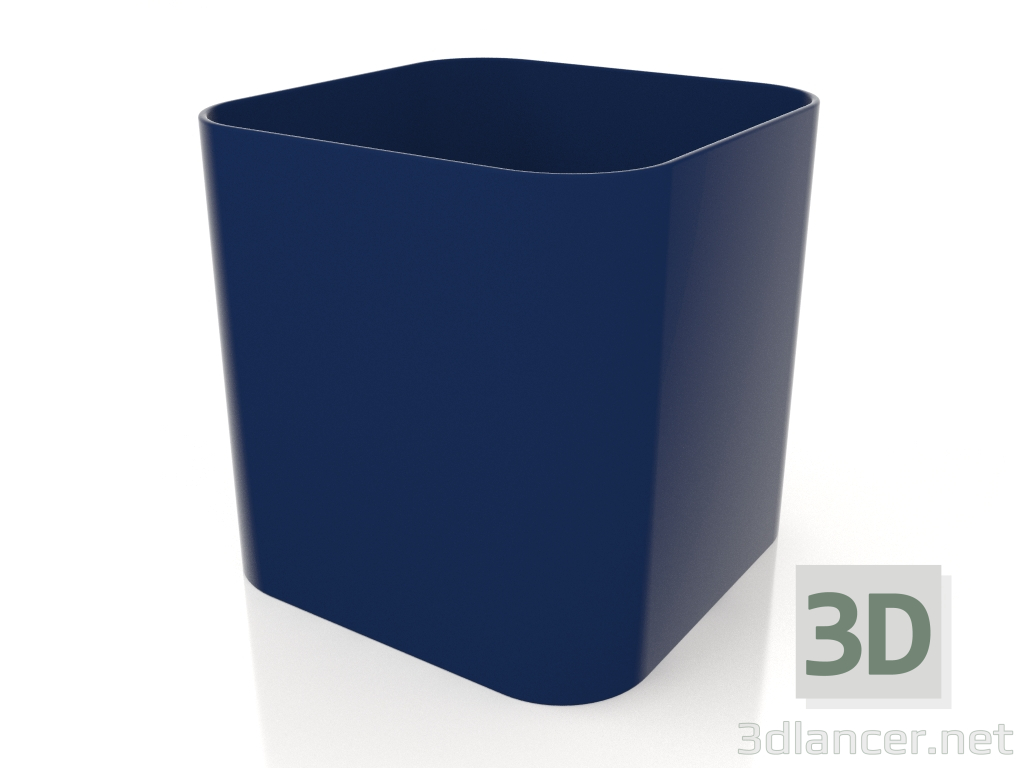 3D Modell Topf für eine Pflanze 1 (Nachtblau) - Vorschau