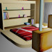 3d модель Спальня – превью