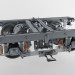 modello 3D di metropolitana chassis treno comprare - rendering