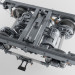 3D metro treni şasi modeli satın - render