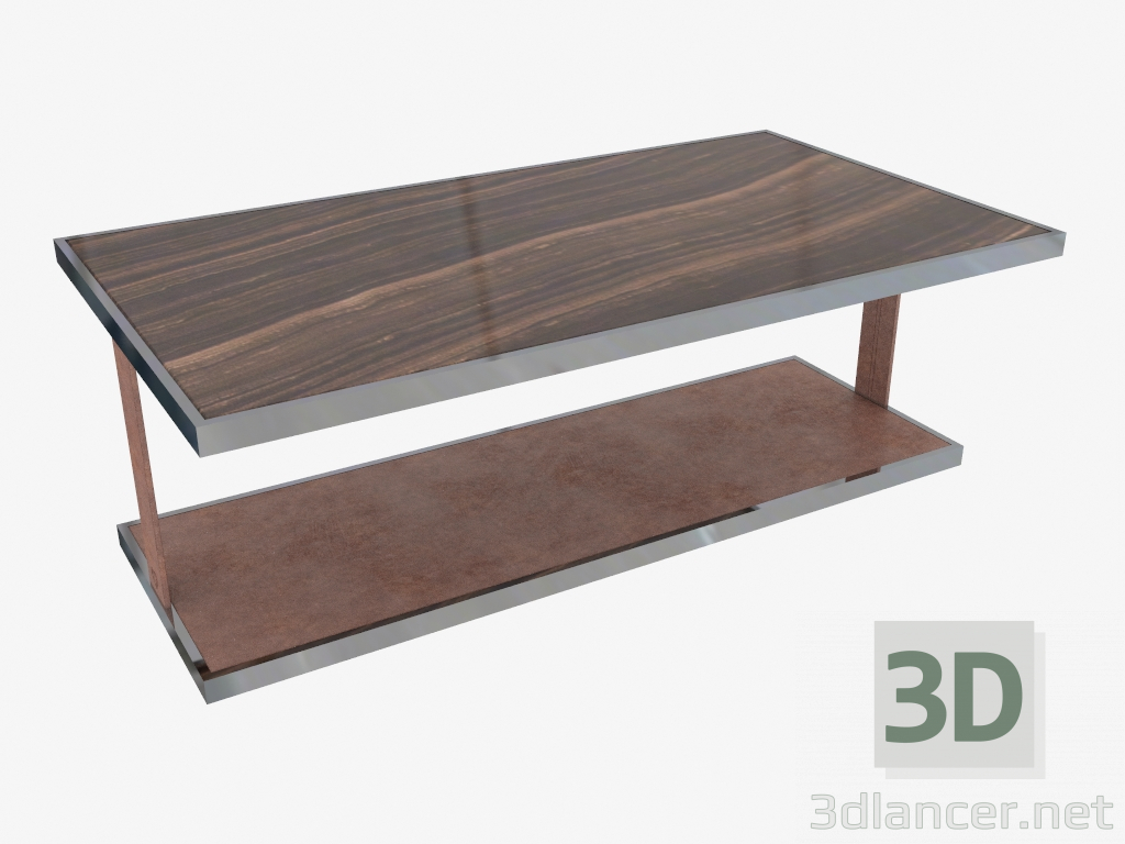3 डी मॉडल कॉफी टेबल लेयर (140х80хН35) - पूर्वावलोकन