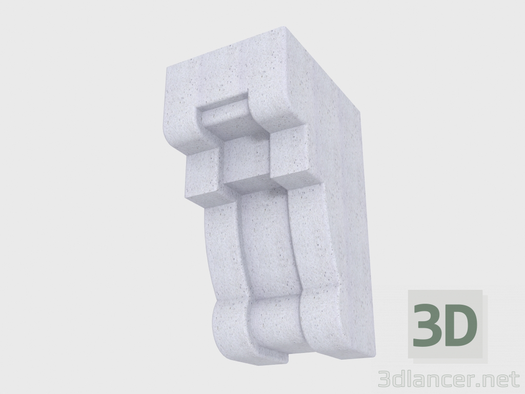 3D modeli Ön Destek (FT16X24V) - önizleme