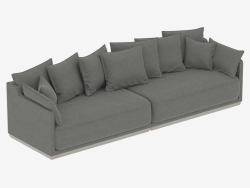 Модульный диван SOHO 3080мм (арт. 823-824)