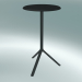 modèle 3D Table MIURA (9553-71 (Ø 60cm), H 108cm, noir, noir) - preview