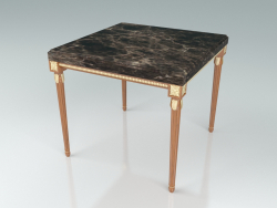 Квадратный приставной столик (арт. 14635)