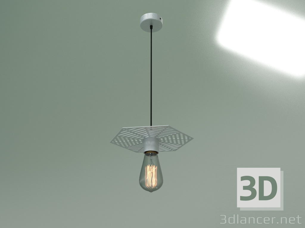 3d модель Подвесной светильник 50167-1 (серебряный) – превью
