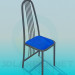3d model Chair with twigs on the back - preview