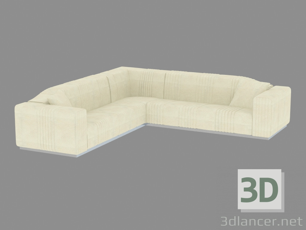3D Modell Sofa Modular Ecke Cadillac - Vorschau