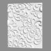 modello 3D Pannello murale in gesso (art 110) - anteprima