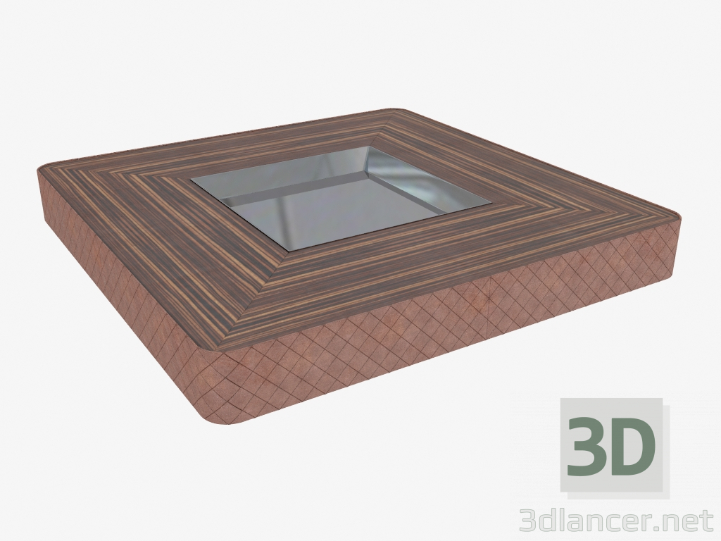 modèle 3D Table de revue LORD QUILTED (120х120хН30) - preview