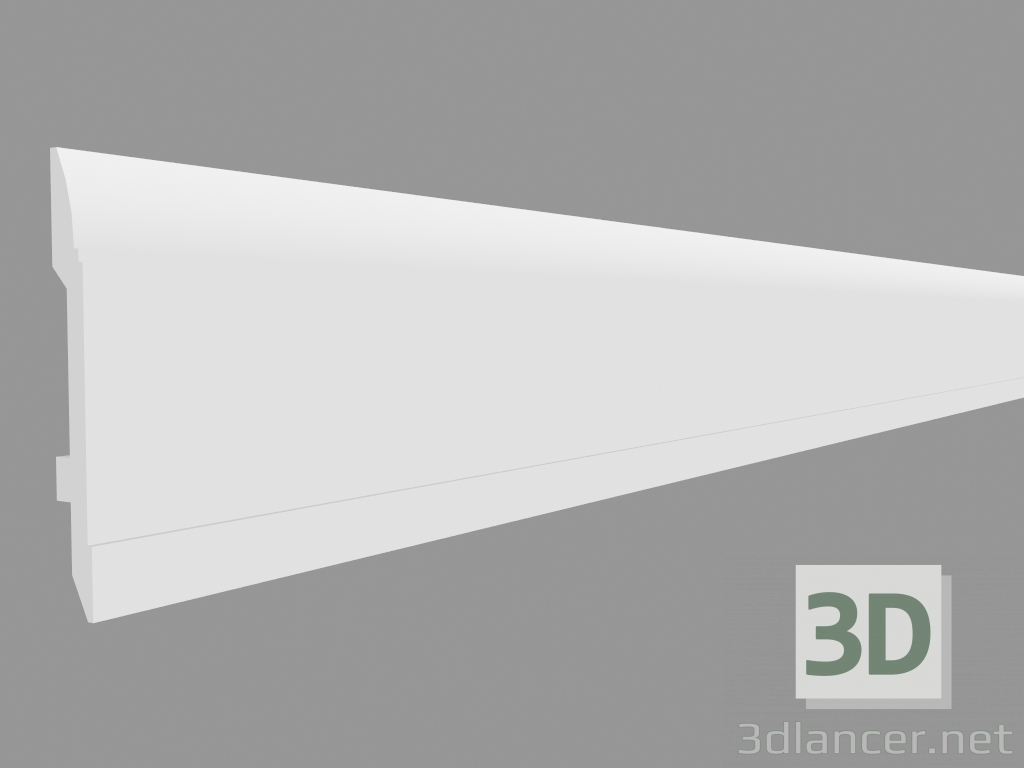 3D Modell Sockel SX104 (200 x 14,8 x 1,7 cm) - Vorschau