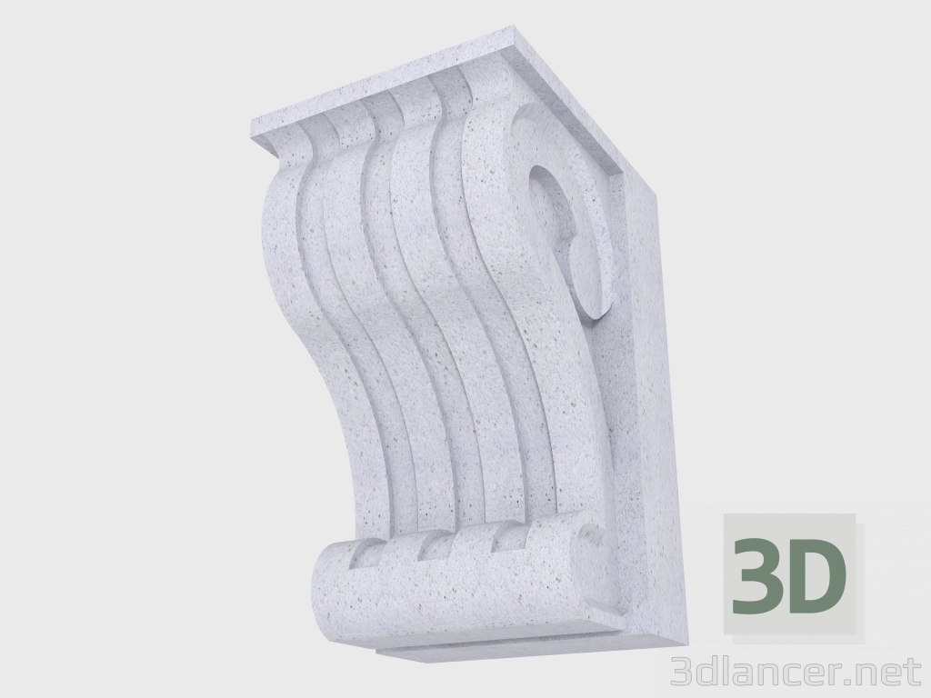Modelo 3d Suporte Frontal (FT18A) - preview