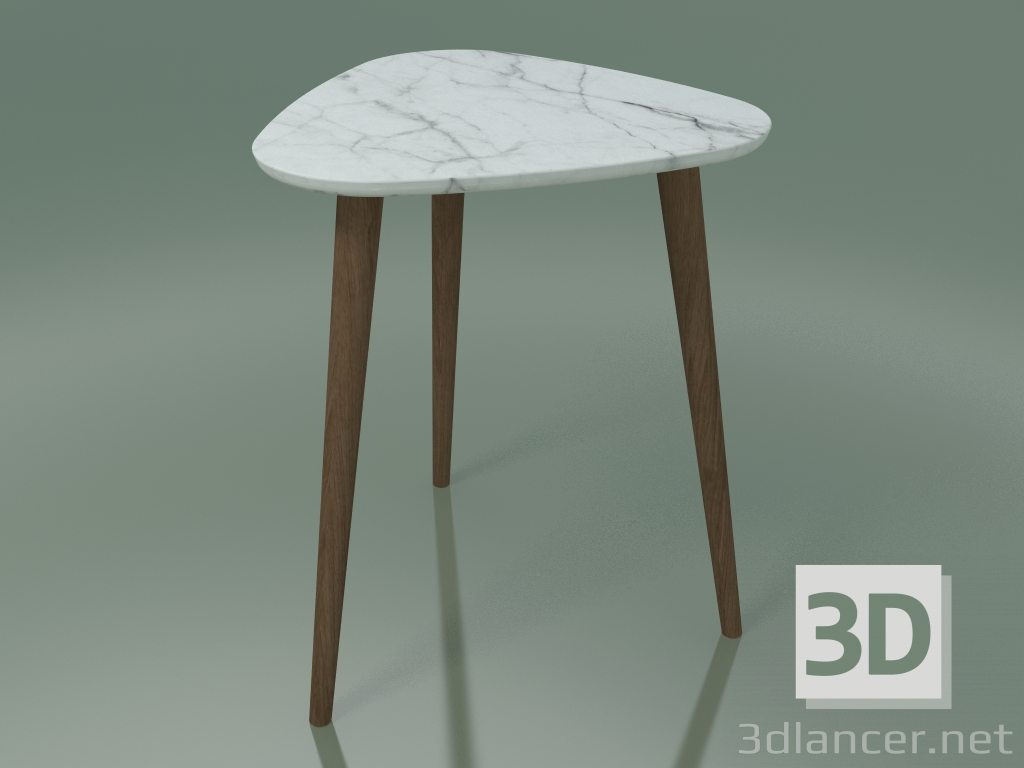 3d model Side table (244, Marble, Natural) - preview