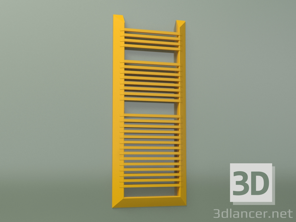 3D modeli Havlu kurutma makinesi EVO (1441x588, Kavun sarısı - RAL 1028) - önizleme
