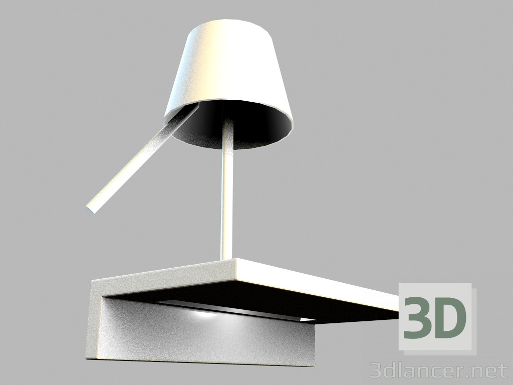 modello 3D Lampada da parete 6045 - anteprima