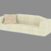 3d model Sofa straight Cadillac (270) - preview