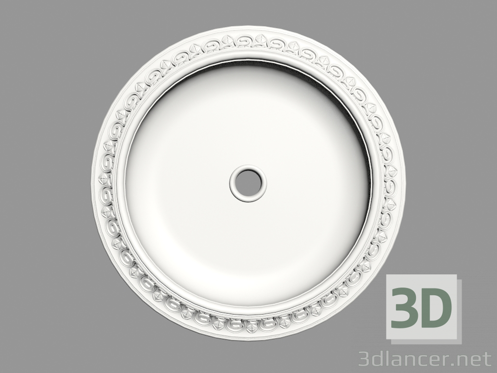 3d model Ceiling outlet (P97) - preview