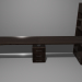 3D Modell Tisch mit Schrank - Vorschau
