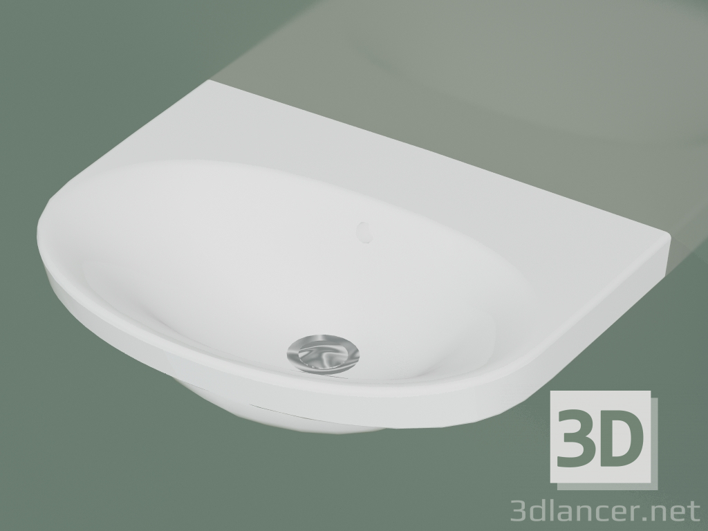 3d model Small washbasin Nautic 5550 (50 cm, 55509901) - preview