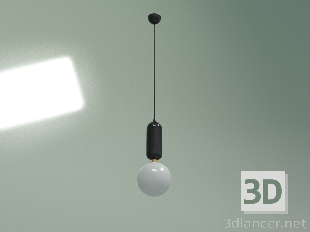 modèle 3D Suspension Lenka (noir) - preview