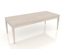 Table basse haute FARGO 1400x600x450 mm (chêne blanchi)