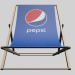 Silla de playa Pepsi 3D modelo Compro - render