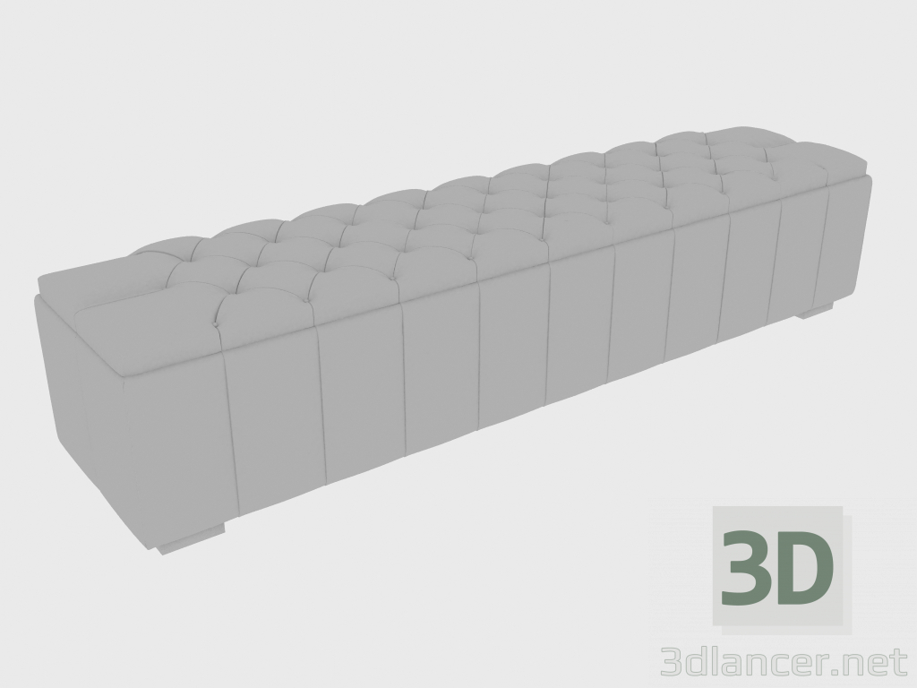 3D modeli Yedek kulübesi NAPOLEON BENCH (245x55xh45) - önizleme