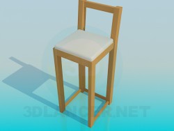 Cadeira de Papa de madeira