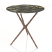 3d model High coffee table Croix De Dois (wooden legs) - preview