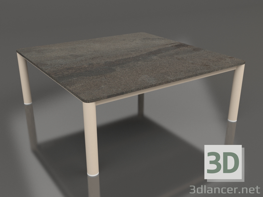 3d модель Стол журнальный 94×94 (Sand, DEKTON Radium) – превью