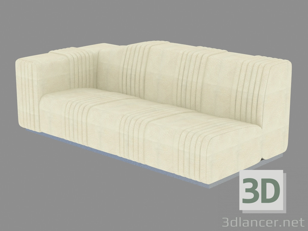 modello 3D L'elemento finale del divano Cadillac (300) - anteprima