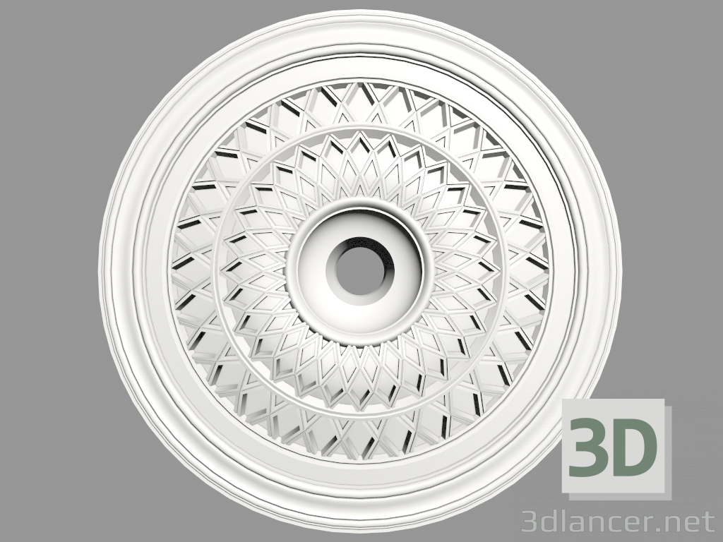 modèle 3D Sortie de plafond (P99) - preview