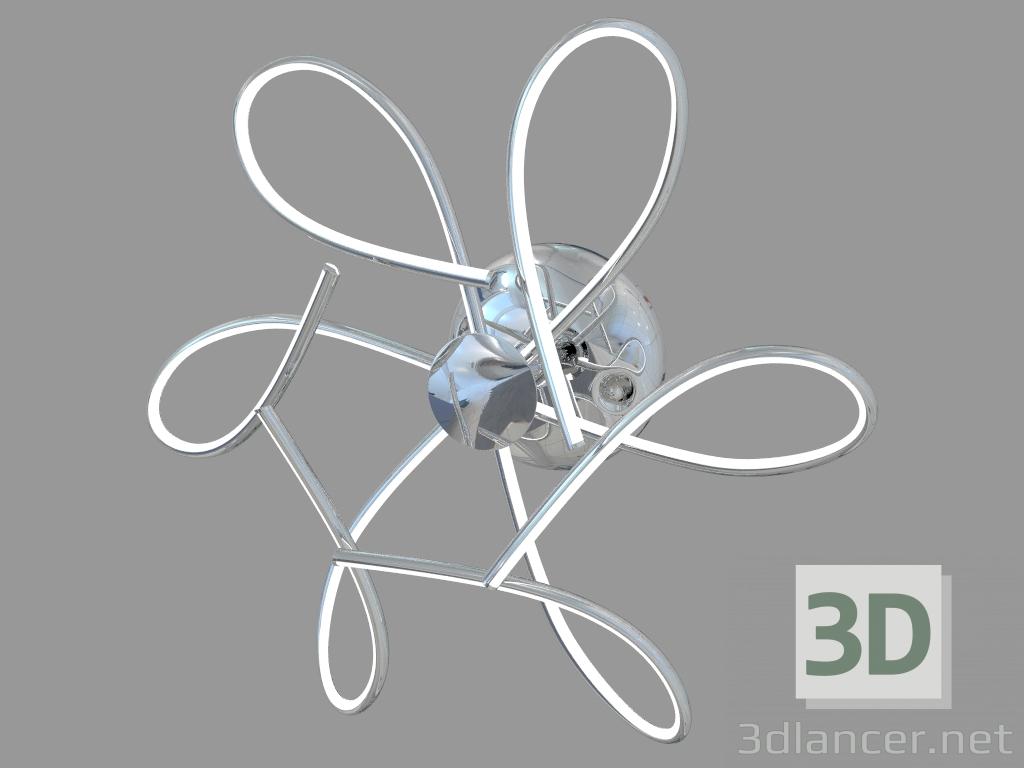 modello 3D Lampada a soffitto INFINITY (MOD208-06-N) - anteprima