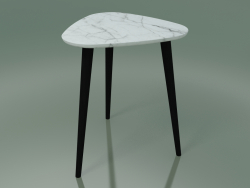 Side table (244, Marble, Black)