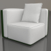 3d model Sofa module, section 6 (Bottle green) - preview
