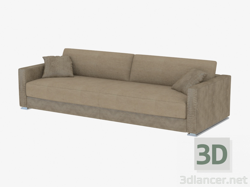 3D Modell Sofa Dreisitzer Cassandra (260) - Vorschau