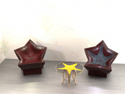 Conjunto de móveis "Trio"
