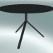 3 डी मॉडल टेबल MIURA (9556-01 () 110cm), H 73cm, काला, काला) - पूर्वावलोकन