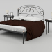 Hattori Bett 3D-Modell kaufen - Rendern