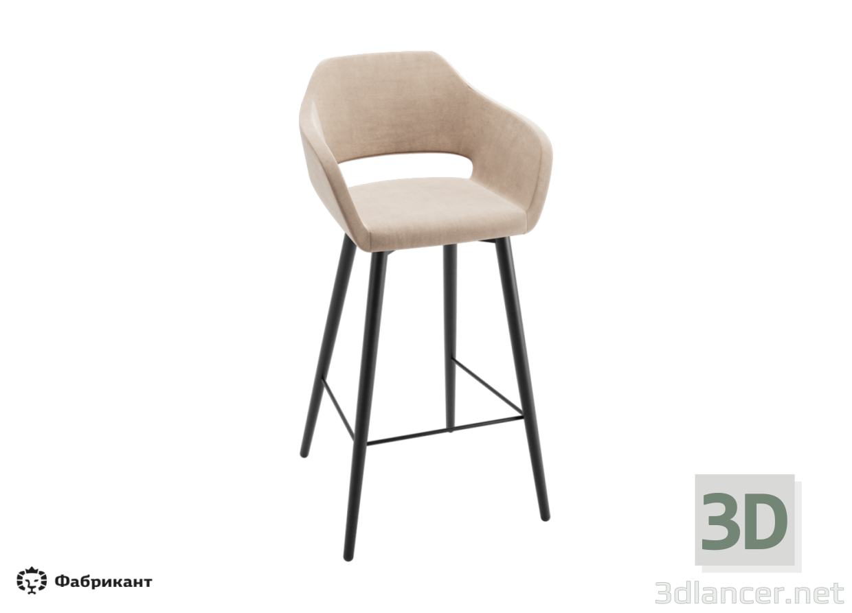 3d model Chair Balun bar - preview
