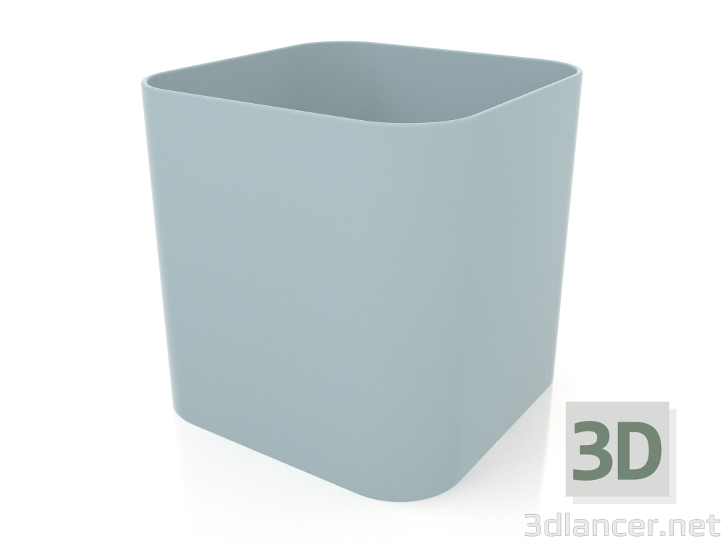 modello 3D Vaso per piante 1 (grigio blu) - anteprima