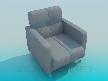 3d модель Крісло для офісу – превью