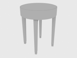 Table de nuit table de chevet à lit en anneau (d48XH60)