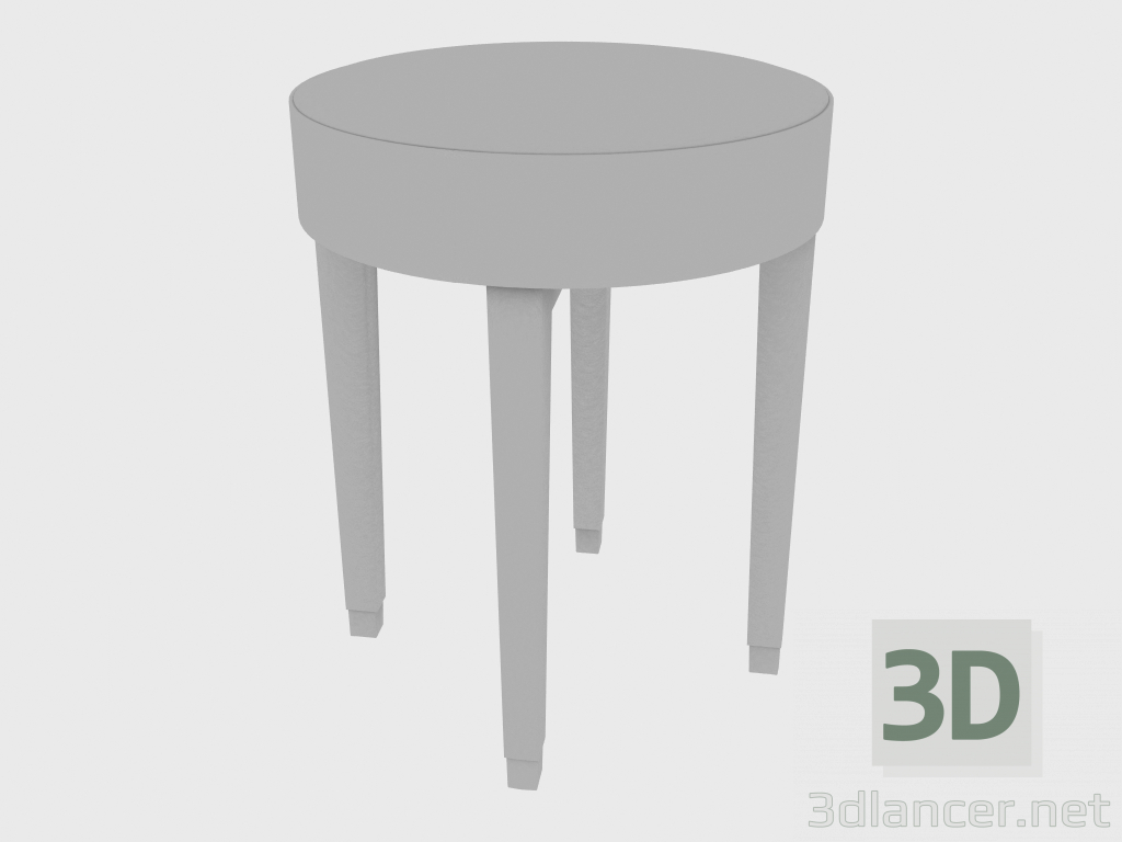 3d model Mesita de noche RING BED SIDE TABLE (d48XH60) - vista previa