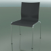 3d model Chair with four legs and extra width, without upholstery (121) - preview