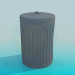 3D modeli Çöp Kovası - önizleme