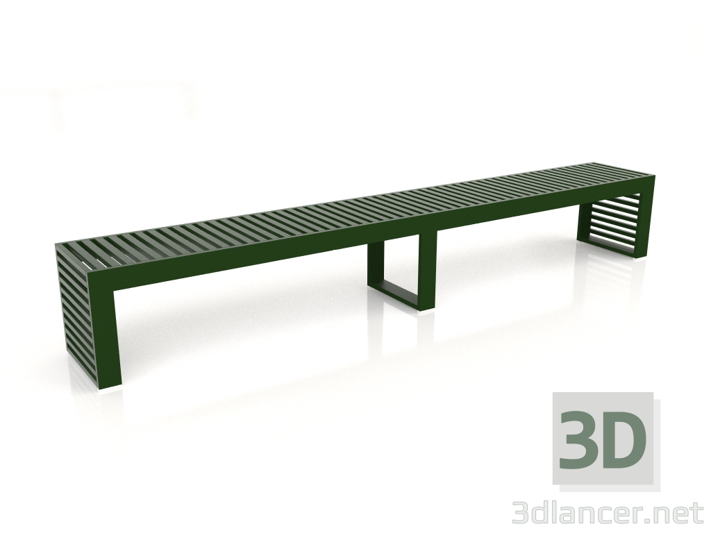 3d model Bench 281 (Bottle green) - preview