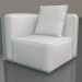 modello 3D Modulo divano, sezione 6 (Grigio blu) - anteprima