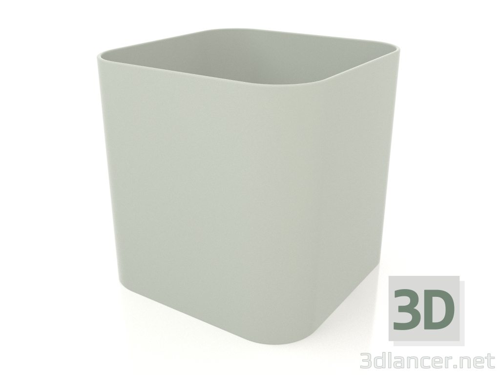 3D modeli Bitki saksısı 1 (Çimento grisi) - önizleme