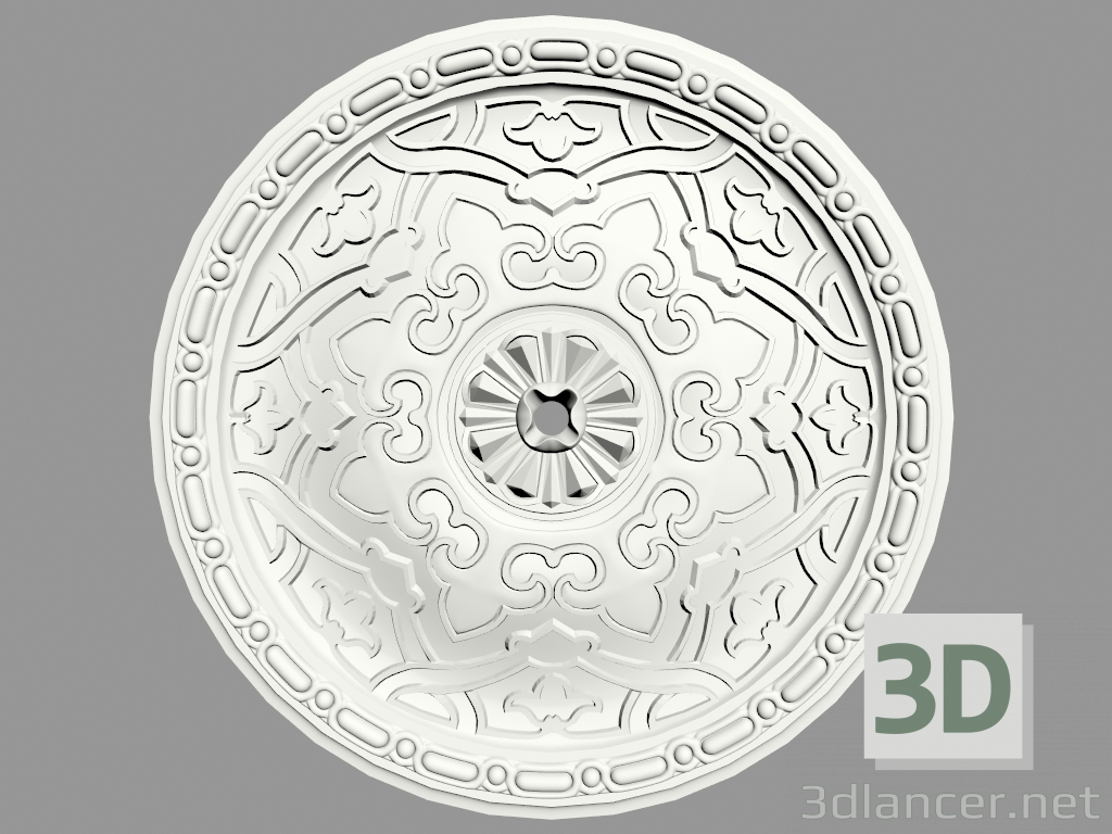 3d model Ceiling outlet (P104) - preview